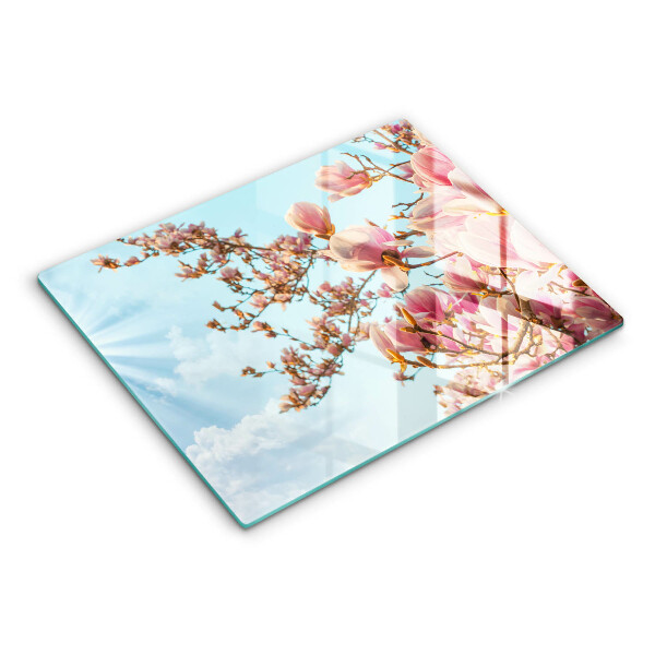 Kitchen countertop cover Pink Flowers Tree