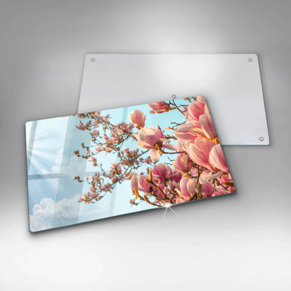 Kitchen countertop cover Pink Flowers Tree