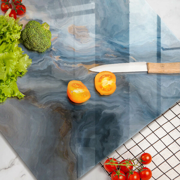 Kitchen worktop saver Marble texture