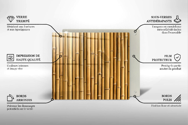 Kitchen worktop saver Nature boho bamboo