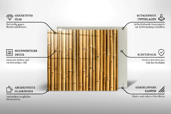 Kitchen worktop saver Nature boho bamboo