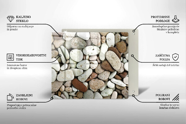 Worktop saver Background small stones