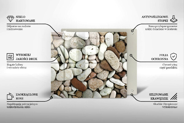 Worktop saver Background small stones