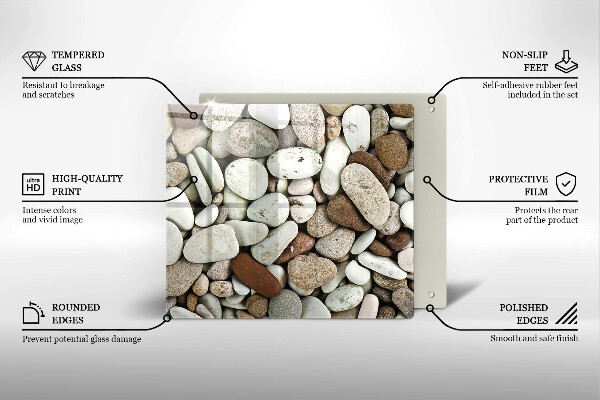 Worktop saver Background small stones