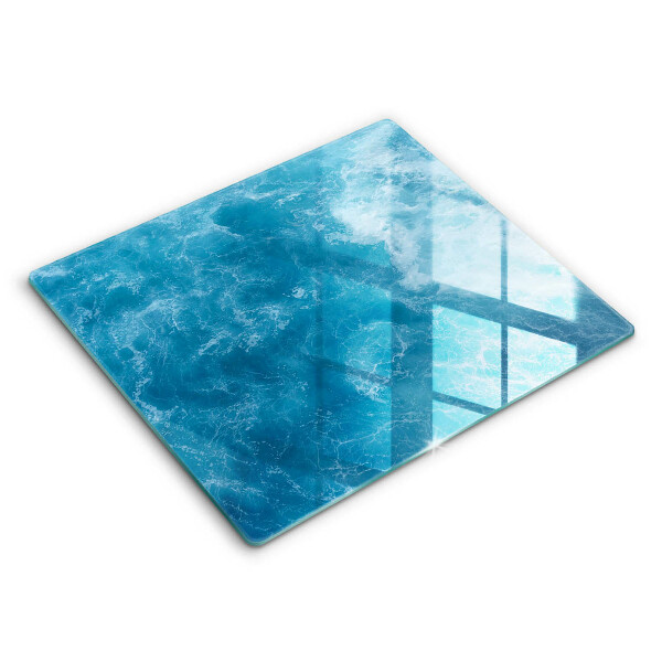 Kitchen worktop saver Blue water