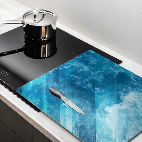 Kitchen worktop saver Blue water