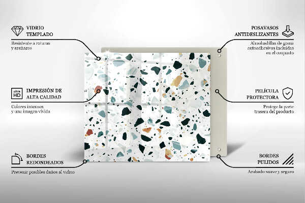 Kitchen worktop cover Bright stone