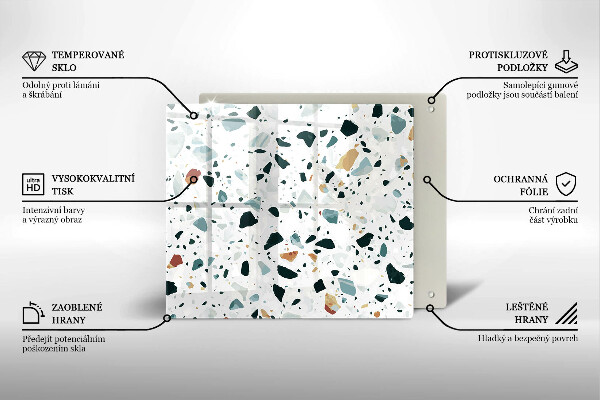 Kitchen worktop cover Bright stone