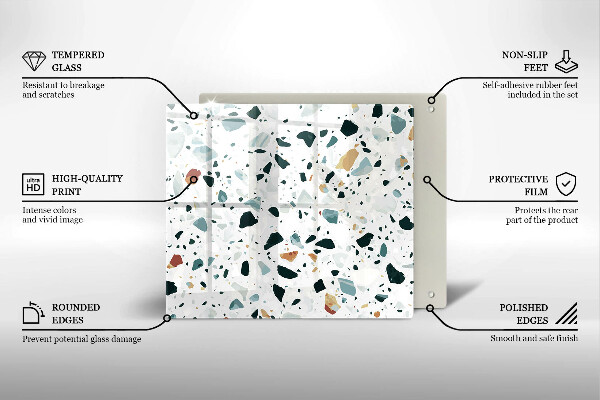 Kitchen worktop cover Bright stone