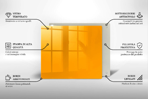Worktop saver Dark yellow color