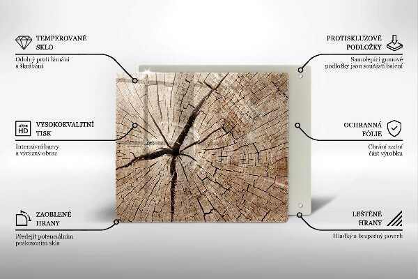 Worktop heat protector Tree