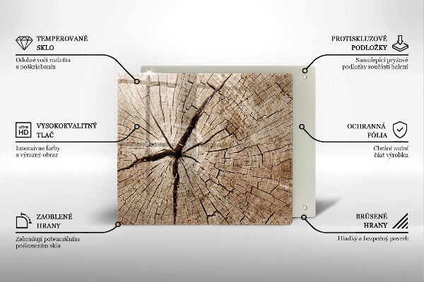 Worktop heat protector Tree