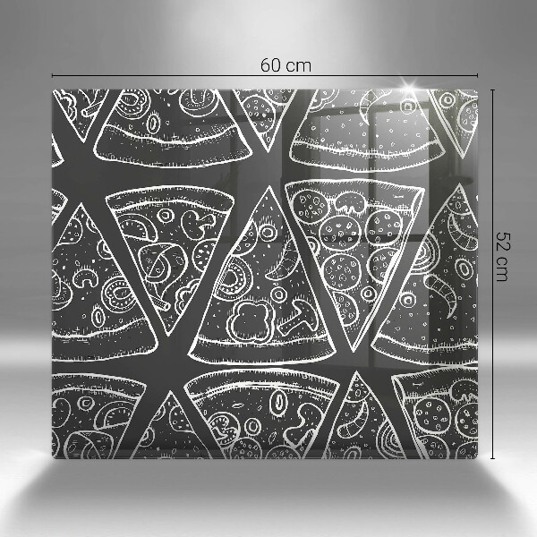 Worktop heat protector Pizza illustration