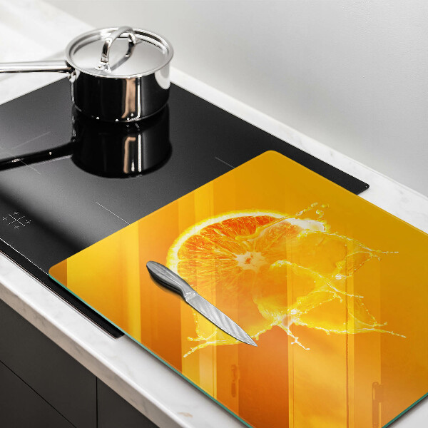 Kitchen worktop saver Juicy fruit of orange
