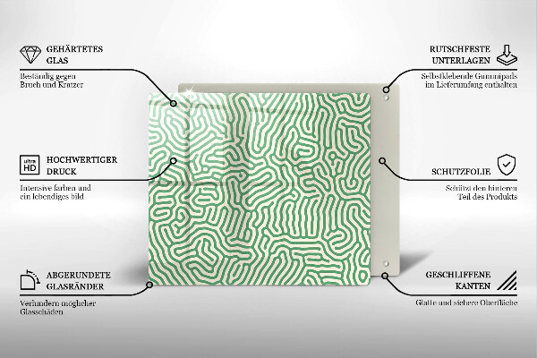 Kitchen worktop saver Abstraction lines