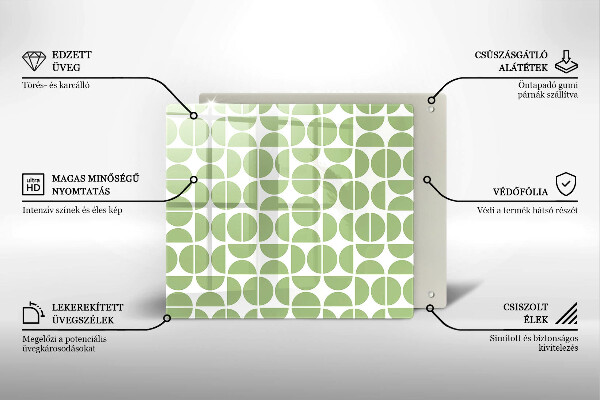 Kitchen worktop saver Boho shapes