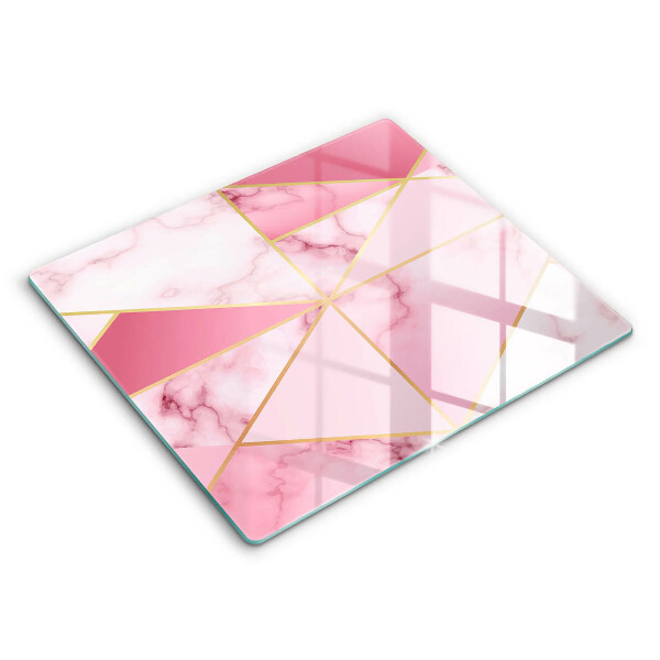 Kitchen worktop saver Geometric marble