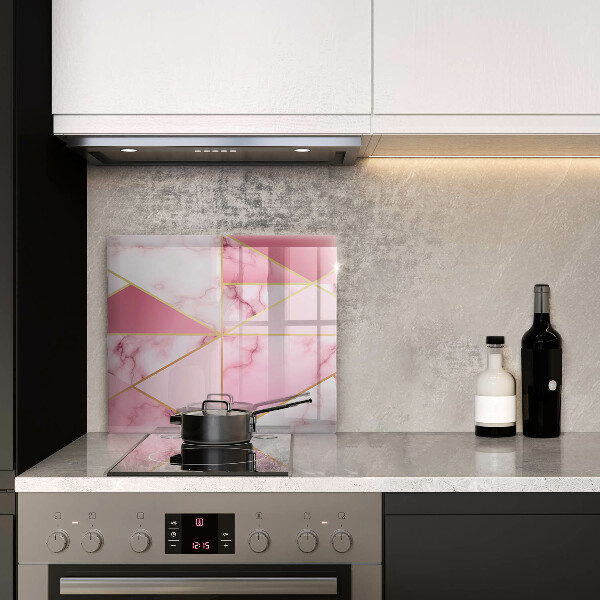 Kitchen worktop saver Geometric marble