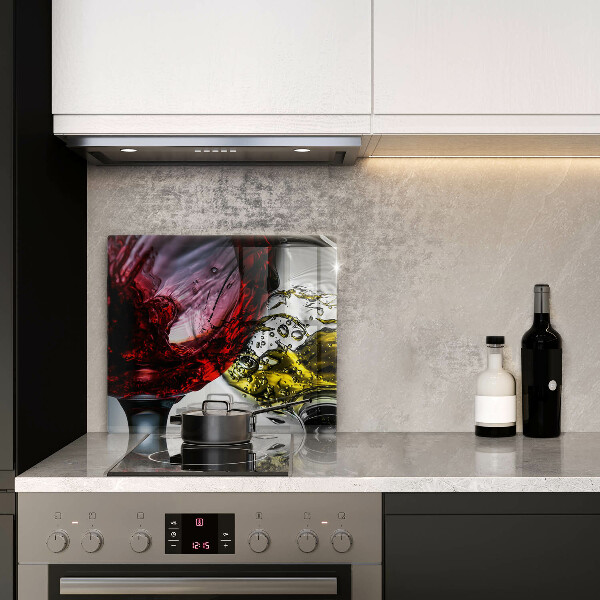 Kitchen worktop saver Wine glasses