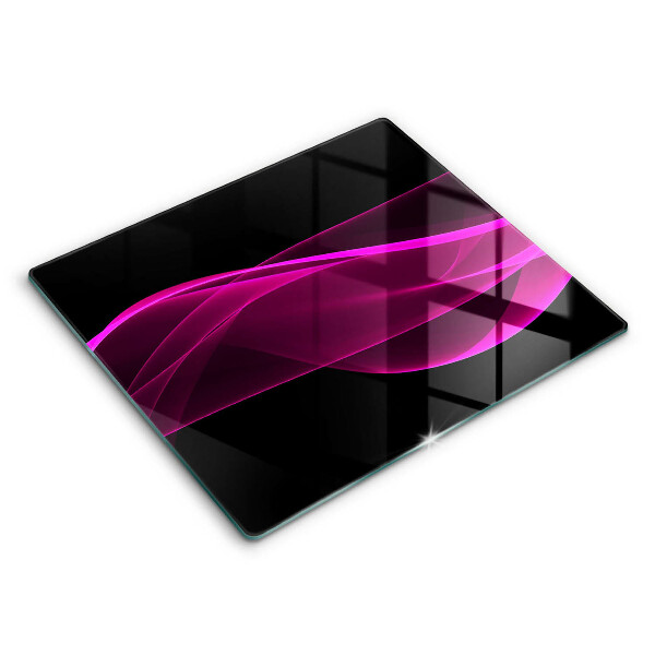 Induction hob cover Pink abstraction