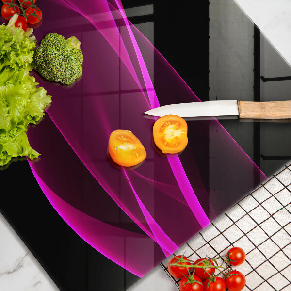 Induction hob cover Pink abstraction