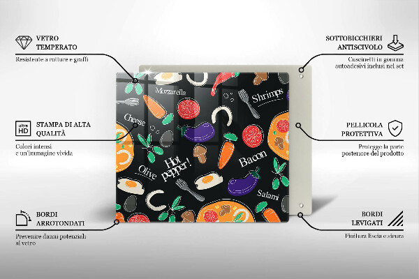 Kitchen worktop saver Food illustration