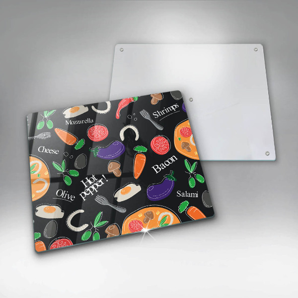 Kitchen worktop saver Food illustration