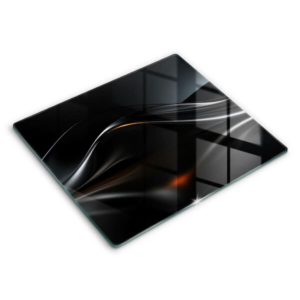 Induction hob cover 3D design abstraction