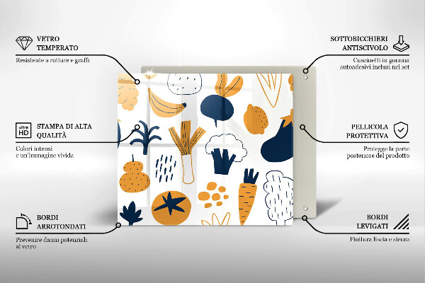 Kitchen worktop saver Food illustration