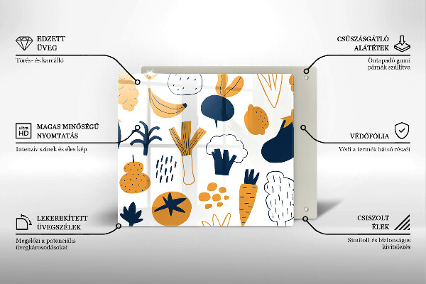 Kitchen worktop saver Food illustration