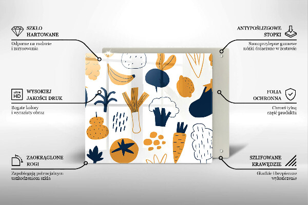 Kitchen worktop saver Food illustration