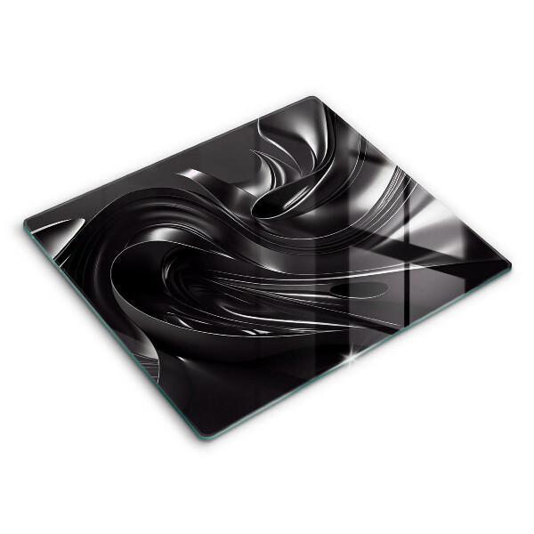 Kitchen worktop saver Black mass abstraction