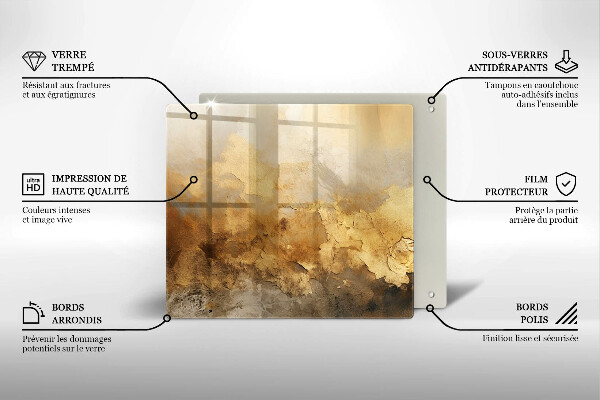 Kitchen worktop saver Rich texture