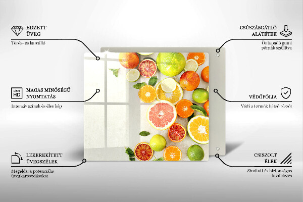 Kitchen worktop saver Fruits citruses