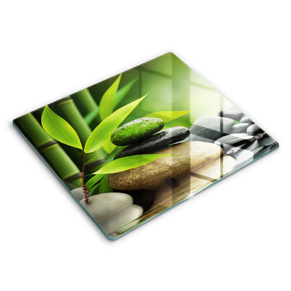 Kitchen worktop saver Zen bamboo stones