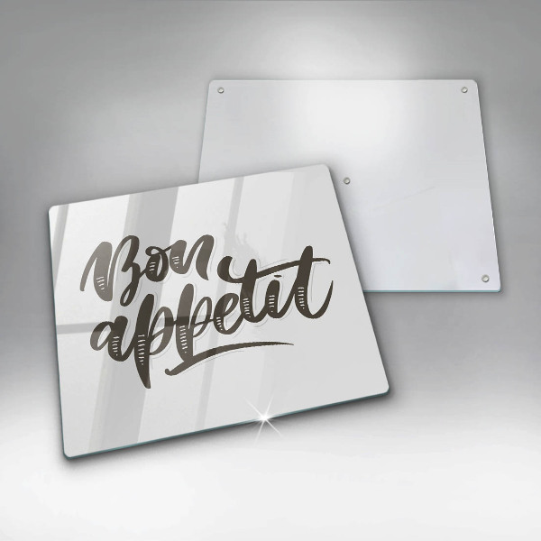 Kitchen worktop saver The inscription Bon Appetit