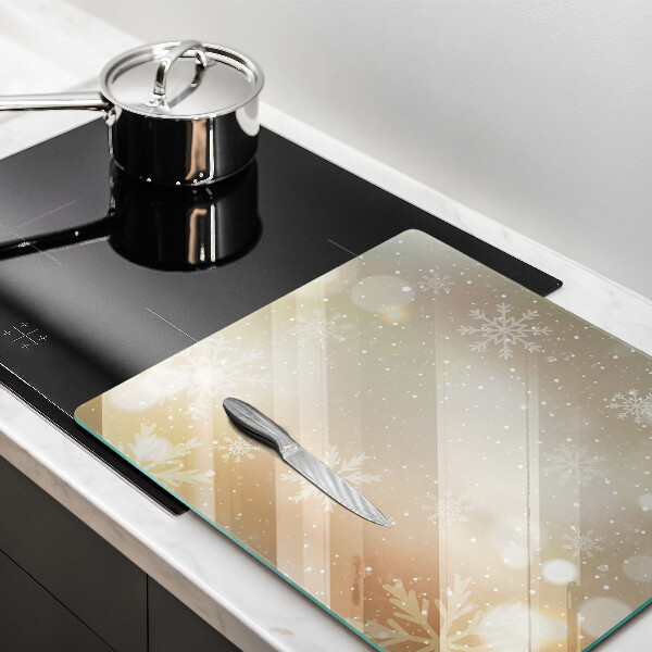 Kitchen worktop saver Snowflakes