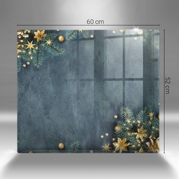 Kitchen worktop saver Christmas decorations