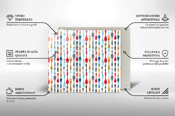 Kitchen worktop saver Spoon illustration