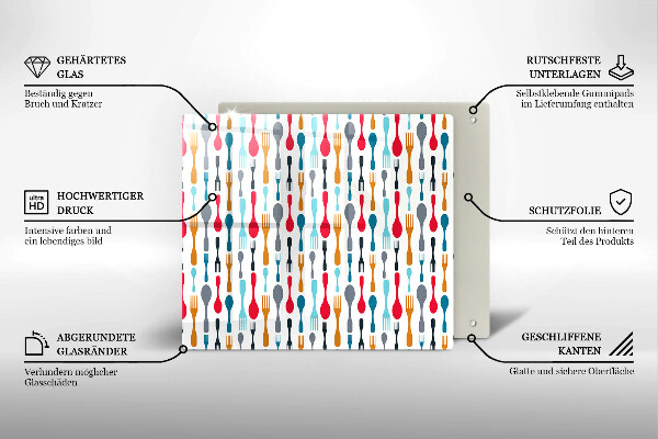 Kitchen worktop saver Spoon illustration