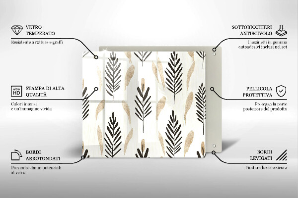 Kitchen worktop saver Boho plants