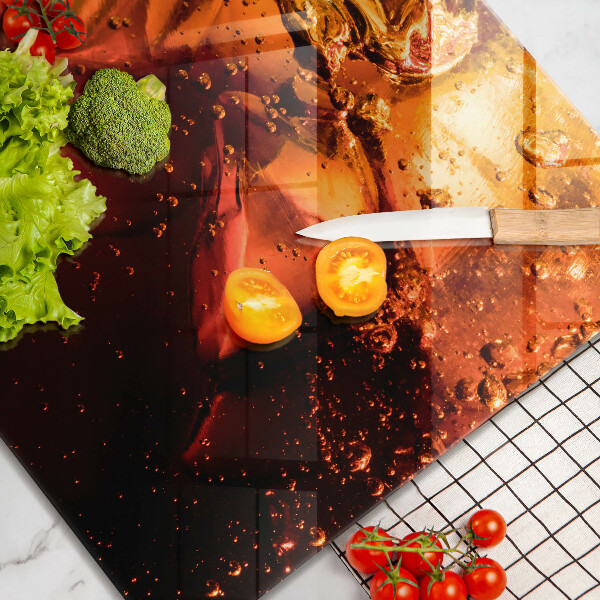 Kitchen worktop saver Cola drink with ice