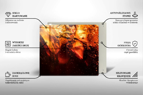 Kitchen worktop saver Cola drink with ice