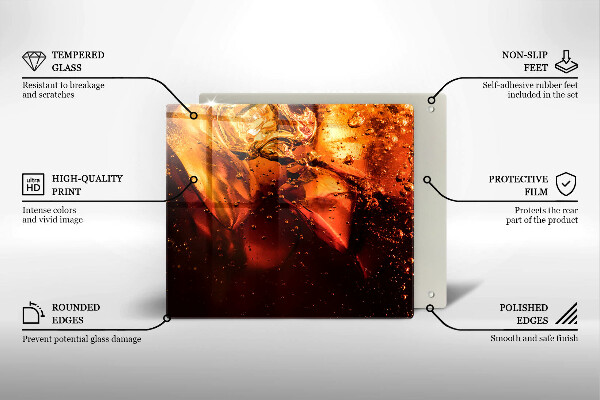 Kitchen worktop saver Cola drink with ice