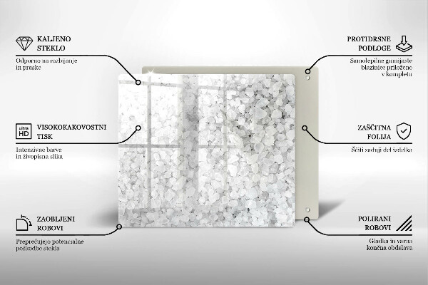 Kitchen worktop saver Salt crystals