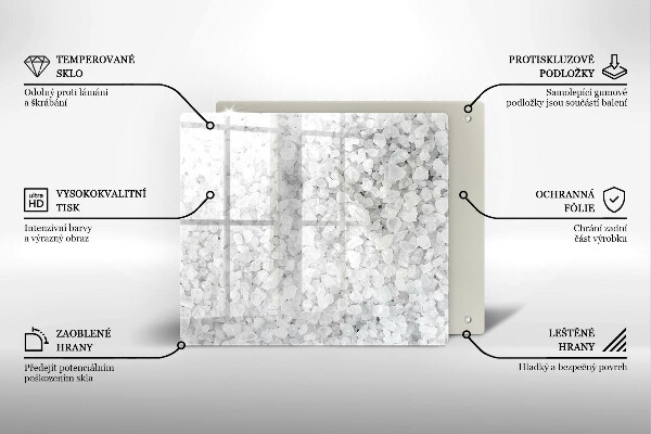 Kitchen worktop saver Salt crystals