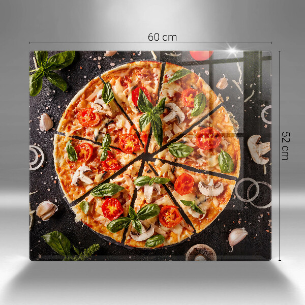 Kitchen worktop saver Pizza with mushrooms
