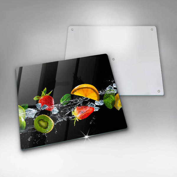 Kitchen worktop saver Fruits in water