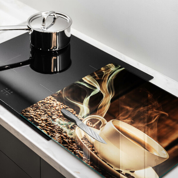 Kitchen worktop saver Cup and coffee beans