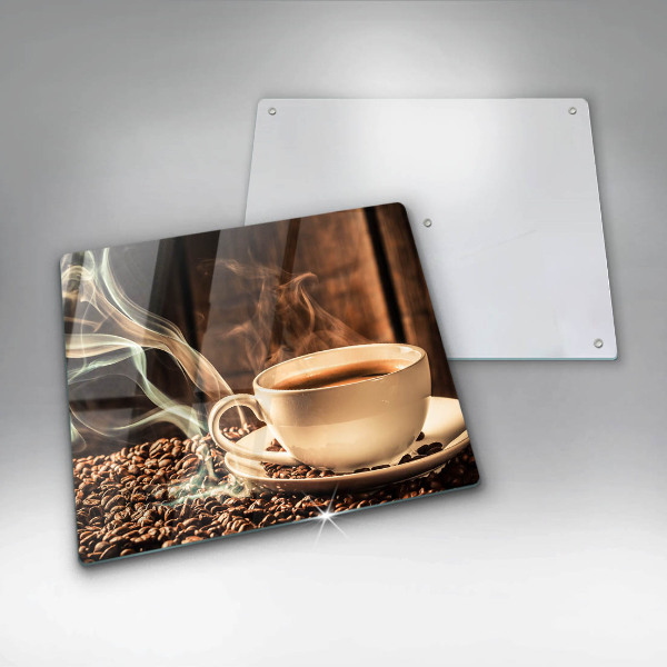 Kitchen worktop saver Cup and coffee beans